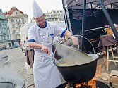Festival polévky na náměstí Republiky v Plzni