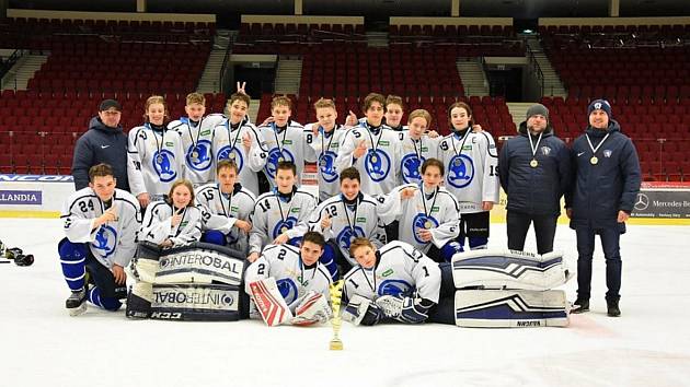 Plzeňští mladí hokejisté získali zlato.