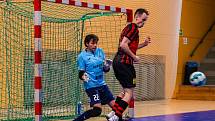 1. Futsal liga (17. kolo): SK Interobal Plzeň - 1. FC Nejzbach Vysoké Mýto 27:0.