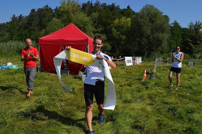 Triatlon v rámci Pilsenmana ovládl Tomáš Kamaryt.