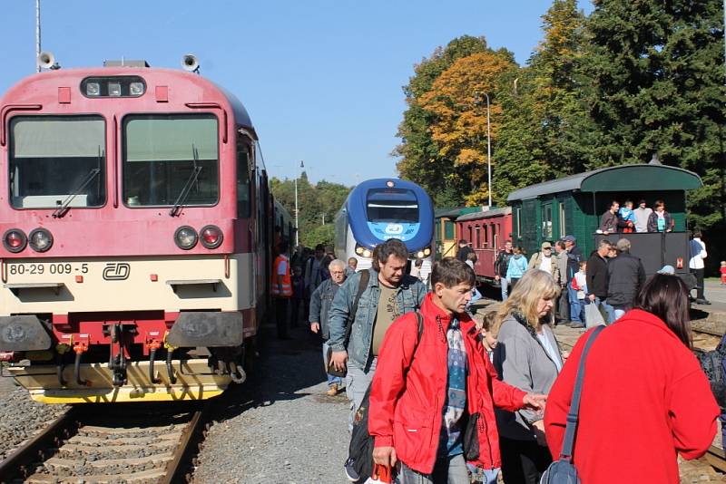 V Plasích se konaly oslavy 140 let železnice Plzeň-Žatec