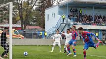 Zápas FC Viktoria U19 s Realem Madrid.