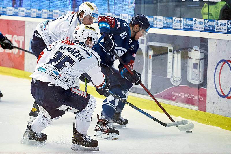 Z utkání 57. kola hokejové extraligy Škoda Plzeň - Rytíři Kladno