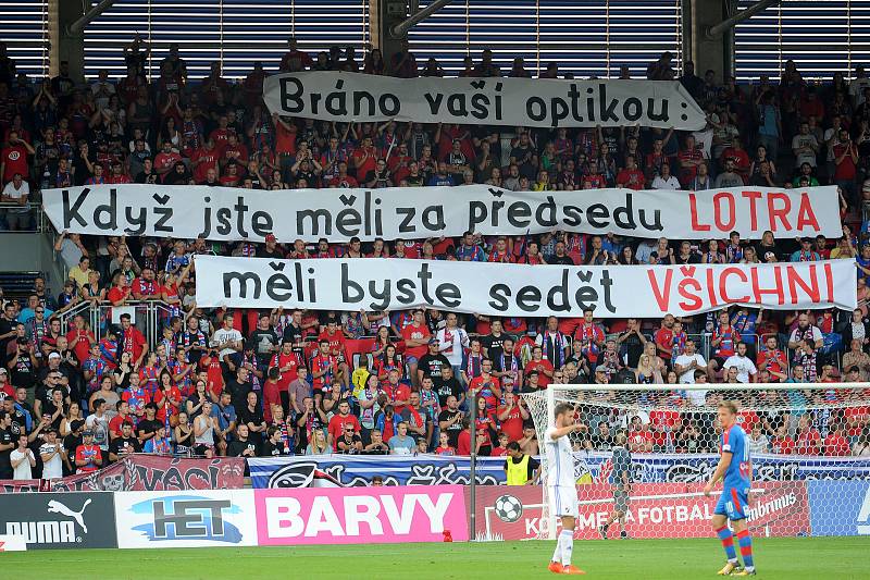 Fotbalisté Plzně porazili v zápase 5. kola první ligy doma Baník Ostrava 3:0.