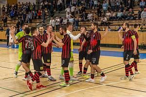 Futsalisté Plzně jsou krok od mistrovského titulu.