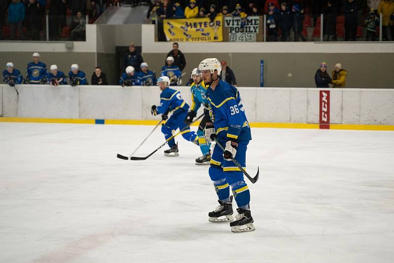 1. zápas play-off: Kaznějov - Třemošná 2:8