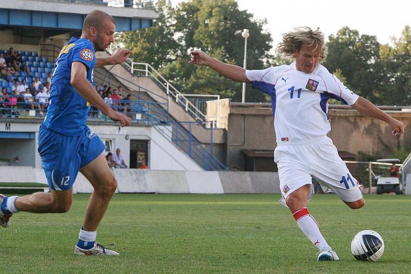 Součástí oslav stoletého výročí klubu FC Viktoria Plzeň byl i zápas internacionálů proti staré gardě Viktorky