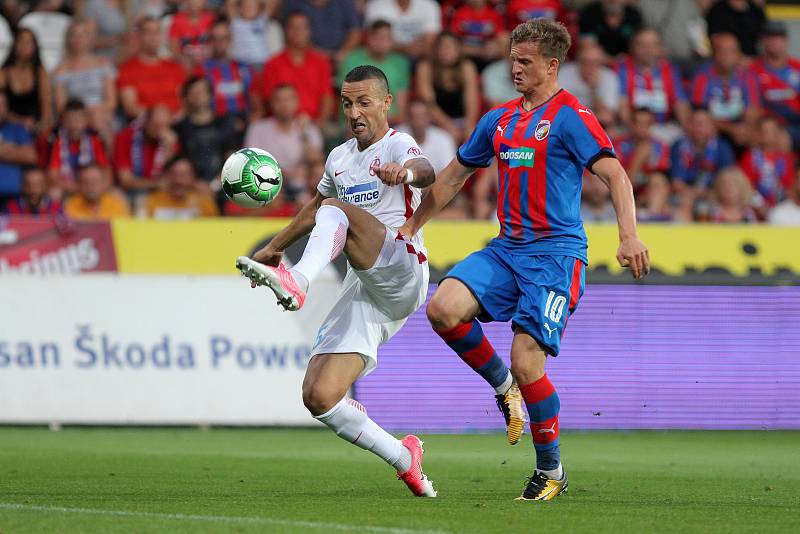 Utkání třetího předkola Ligy mistrů mezi Viktorií Plzeň a FC Sport Bukurešť skončilo 1:4.