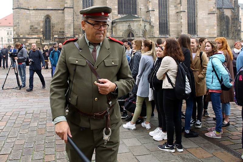 projekt Totalita multimediální průvodce ČR 1948 - 1989 náměstí Republiky