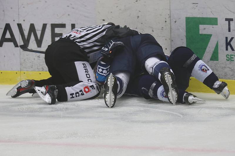 Kladno (v bílém) hostilo v hokejové extralize Plzeň.