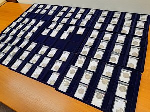 Mince jsou nyní uloženy v depozitáři Národního památkového ústavu v Plzni