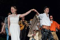 Ve středu 23.6. se v rámci Divadelního léta pod širým nebem uskutečnila zkouška Shakespearovy hry Rome a Julie.