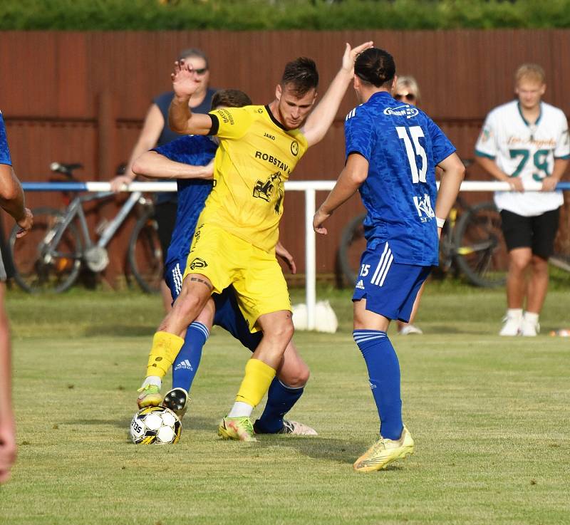 2. kolo, MOL Cup: SK Otava Katovice - FK ROBSTAV Přeštice 1:3 (0:1).