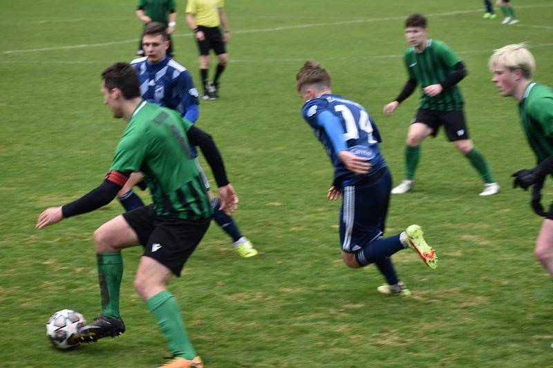 20. kolo FORTUNA divize A: Slavoj Mýto - FC Rokycany 1:4.