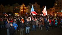 Štafeta pro demokracii v Plzni