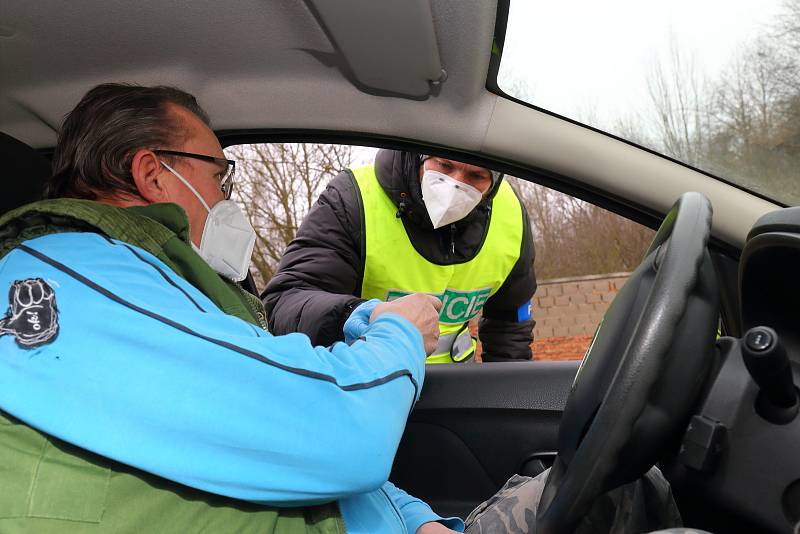 Policejní namátkové kontroly výjezd na Stříbro