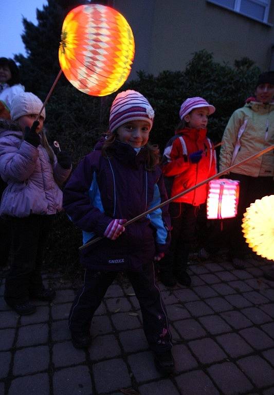 Lampionový průvod ve Vejprnicích