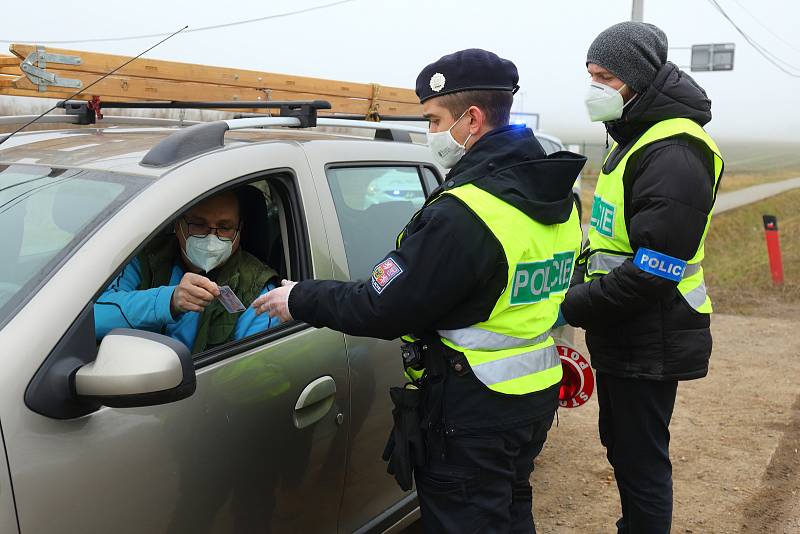 Policejní namátkové kontroly výjezd na Stříbro