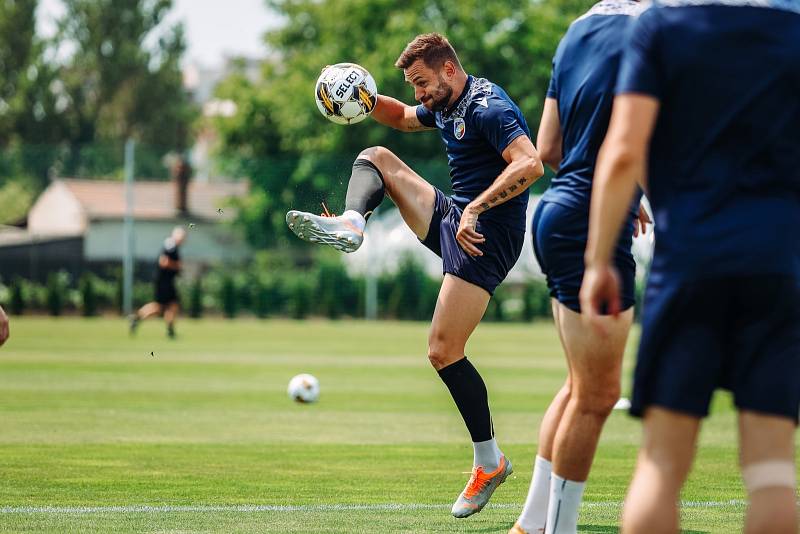 Radim Řezník na startu přípravy plzeňské Viktorie.