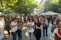 Ochutnat vynikající vína dorazilo v pátek a v sobotu do Kopeckého sadů více než tři tisíce návštěvníků.