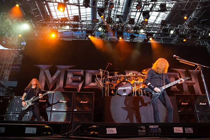 Judas Priest, Megadeth v Plzni.