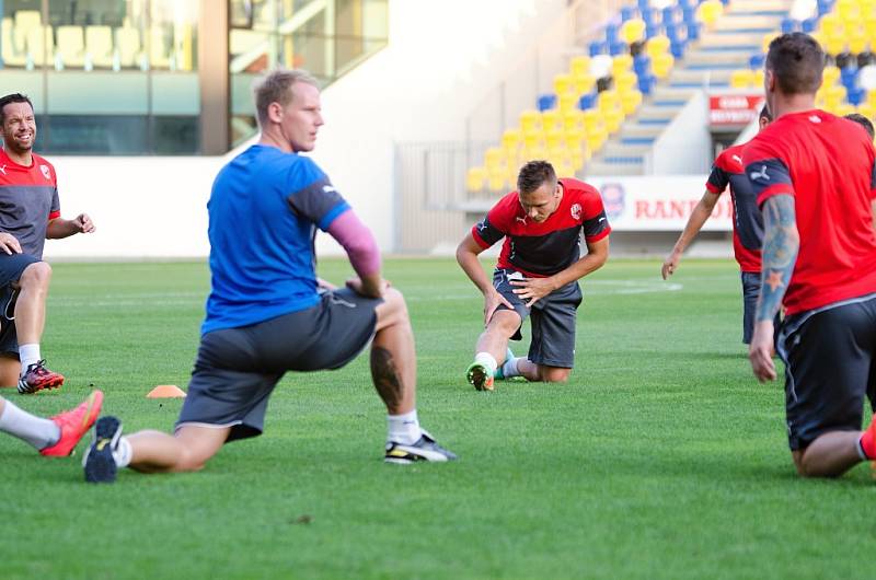 FC Viktoria Plzeň na stadionu v Ploješti 