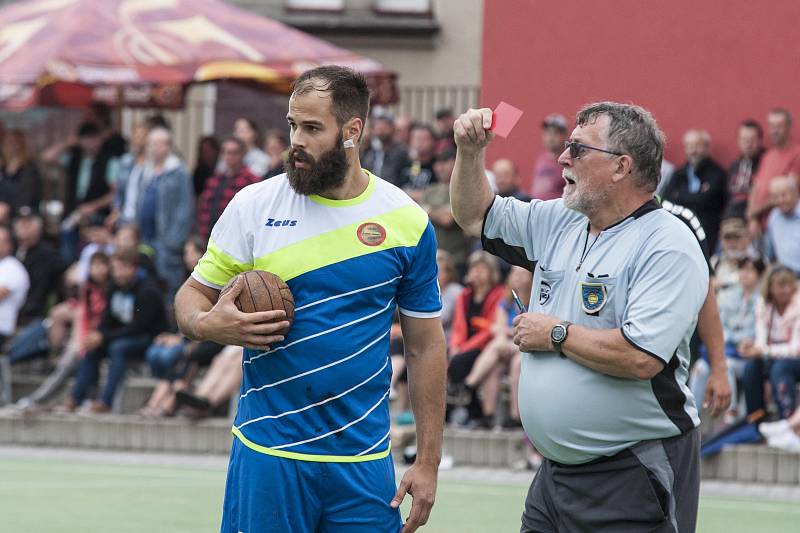 Národní házená muži: finále play-off: Přeštice - Tymákov