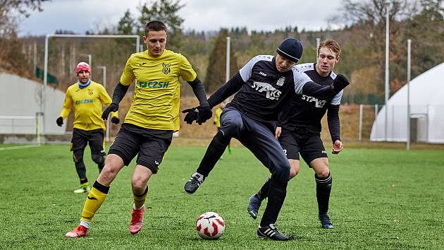 Zimní příprava: SSC Bolevec (černí) - TJ Sokol Lhota 1:2.