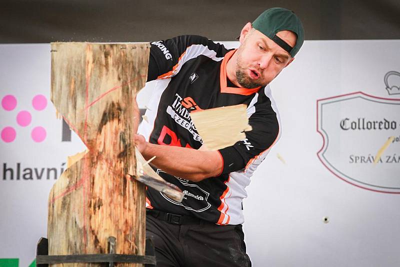 STIHL Timbersports na náměstí republiky v Plzni