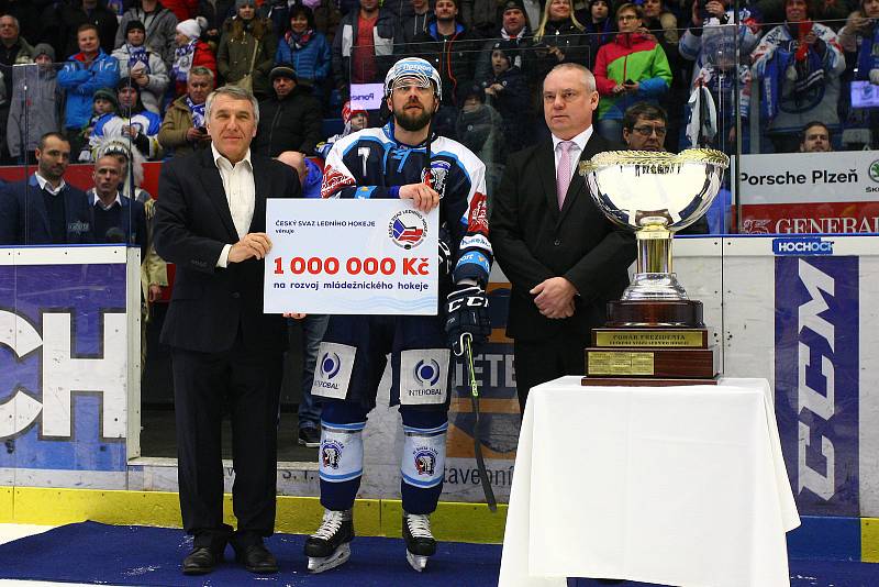 Prezidentský pohár hokej extraliga HC Škoda Plzeň.