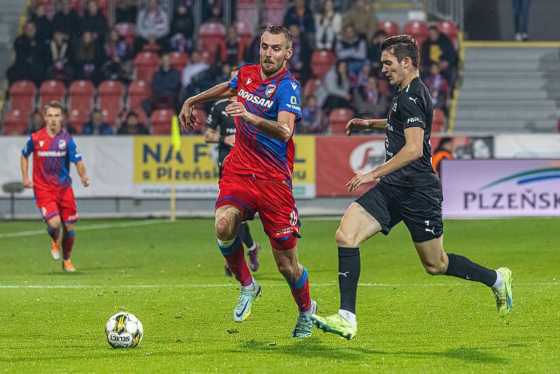 13. kolo FORTUNA:LIGY: Viktoria Plzeň - Baník Ostrava 3:1