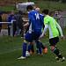 I. B třída, skupina B (15. kolo): SK Bolešiny (na snímku fotbalisté v modrých dresech) - TJ Sokol Štěnovice (zelení) 4:0.