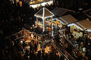 Vánoční trhy v Plzni.