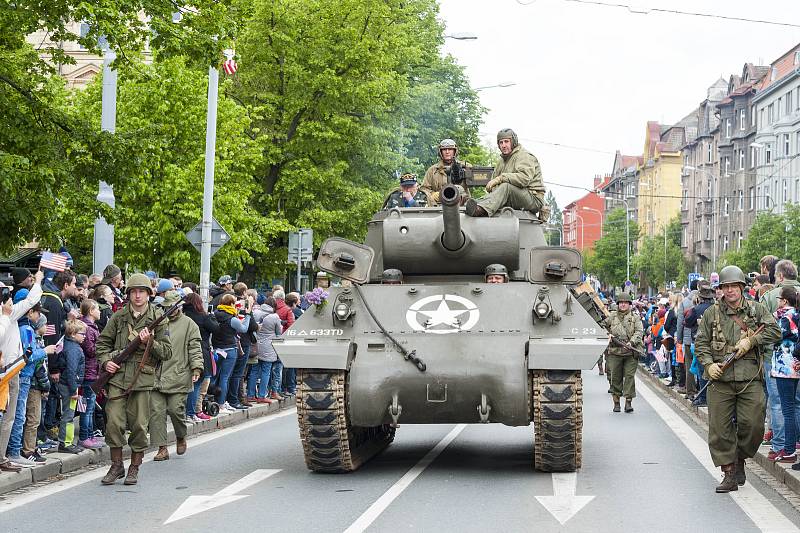 Slavnosti svobody v Plzni - Convoy of liberty 2019