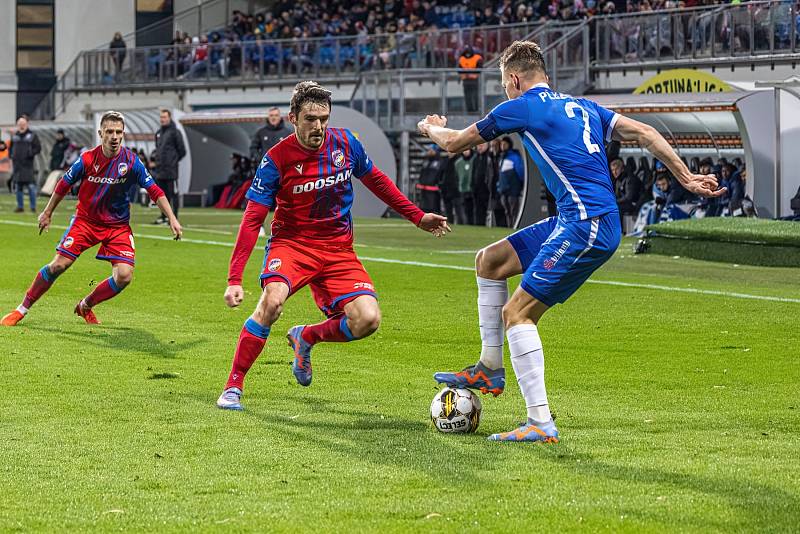 Fotbalisté plzeňské Viktorie porazili v sobotním zápase Slovan Liberec.