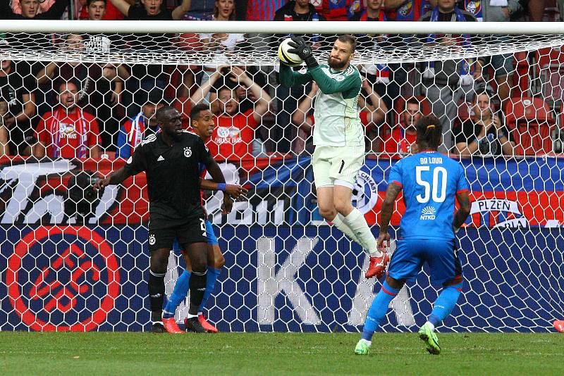 Play-off Evropské konferenční ligy: Viktoria Plzeň vs. CSKA Sofia 2:0.