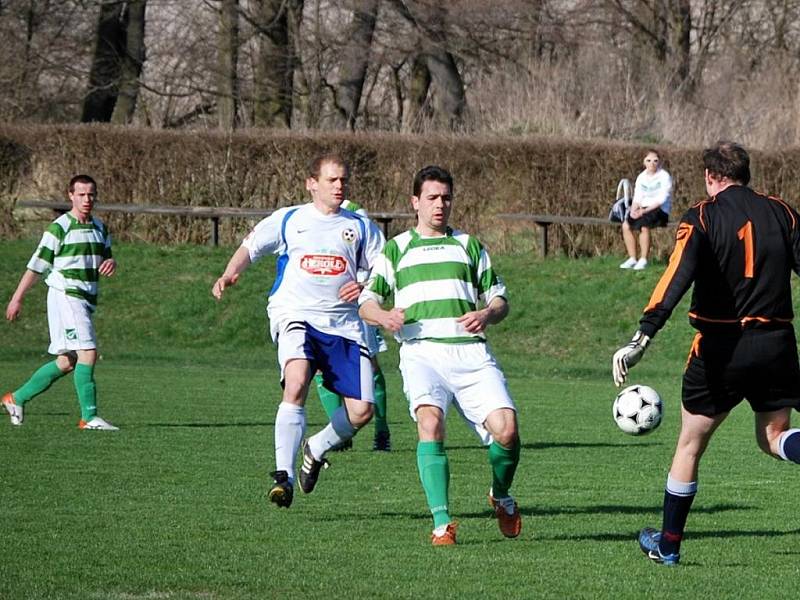 I. B třída: Březnice - Kostelec (1:0).