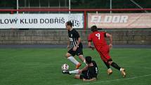 Ze zápasu divize B MFK Dobříš - Brandýs nad Labem 4:2.