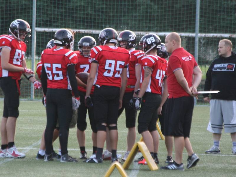 2. liga juniorů: Příbram Bobcats - Ústí nad Labem Blades.