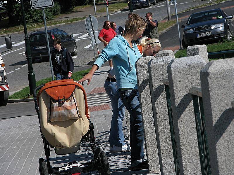 Přípravy na slavnostní otevření klidové zóny Hořejší Obora v Příbrami