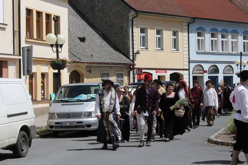 Rožmitál opět navštívila královna Johanka.