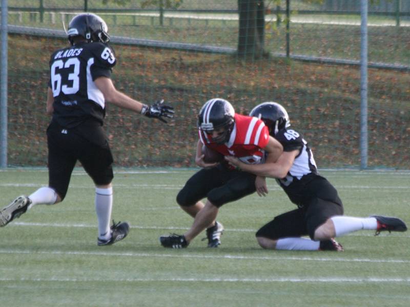 2. liga juniorů: Příbram Bobcats - Ústí nad Labem Blades.