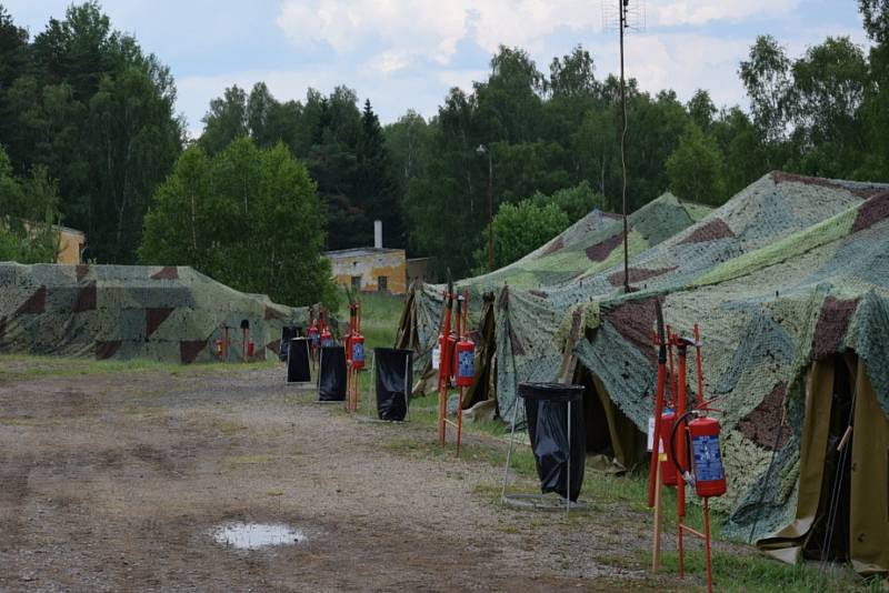 Přípravy na jubilejní 30. ročník Dne pozemních sil - Bahna 2019: základny vojsk.