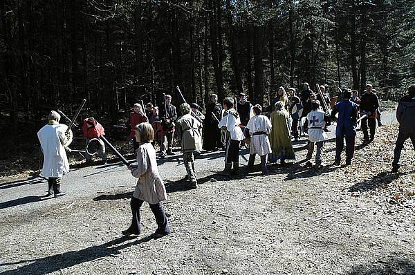 Děti bojovaly na Prokleté hoře