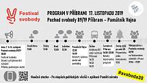 Pochod za svobodu se v rámci oslav třiceti let od událostí 17. listopadu 1989 uskuteční v Příbrami. Dojde tak ke spojení vzpomínek na historii a volnočasové či sportovní aktivity. Foto: Naučná stezka – Po stopách politických vězňů, Josef Hovorka