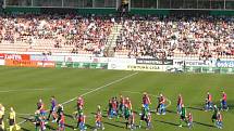 Zápas 29. kola FORTUNA:LIGY 1. FK Příbram - Viktoria Plzeň 1:1.