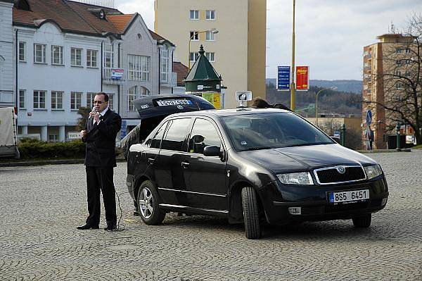 Kvůli předvolebnímu setkání měly v Příbrami desítky policistů pohotovost