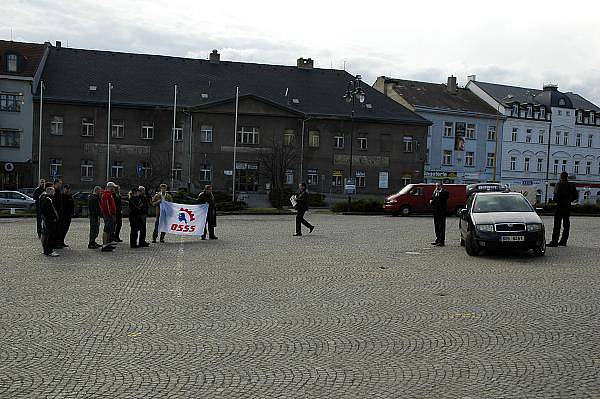 Kvůli předvolebnímu setkání měly v Příbrami desítky policistů pohotovost