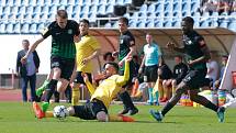 Utkání FNL Olympia Praha - 1. FK Příbram 2:2.