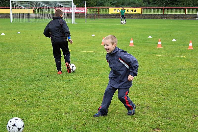 Děti si mohly vyzkoušet, jak je daný sport bude bavit a případně se rovnou přihlásit.